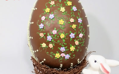 Follow the bunny, he has chocolate!