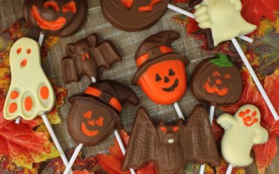 Choco Paletas de Halloween