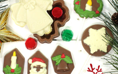 Figuras de chocolate Navideñas