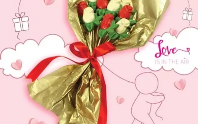 Chocolate roses