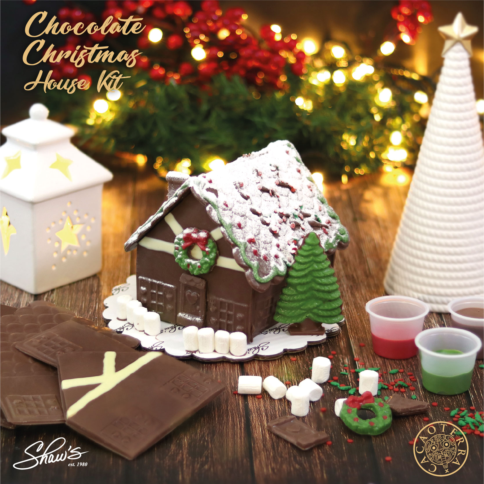 Chocolate Christmas House Kit Pagina  de Shaw´s Lun, 12/12/2022