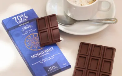 Espresso Macchiato – Chocolate Oscuro 70% Monkfruit