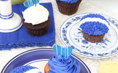 Cupcakes y galletas en tonos ES