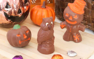 Figuras de chocolate – Halloween 2025