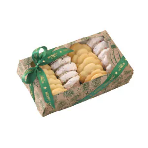 Galletas de Chocomacaroons con marañón y Galletas Spritz