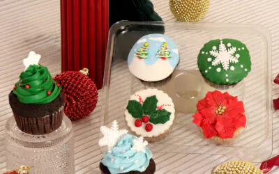 Cupcakes navideños – HohohoMallows!
