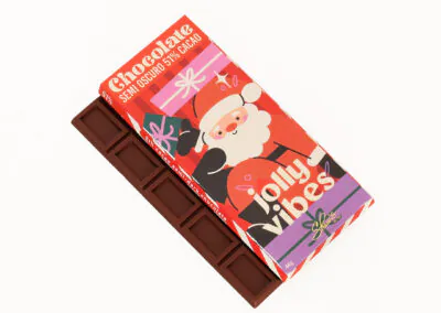 Xmas Shaws 2025 - Choc Oscuro 51 cacao 44g Jolly Vibes