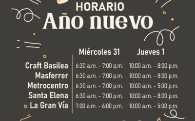 Horarios Especiales de Fin de Año – Sucursales Shaw’s